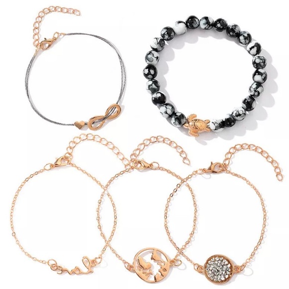 ⭐️HOST PICK⭐️ Ocean Lover Bracelet SET - 5 Turtle - Picture 7 of 7